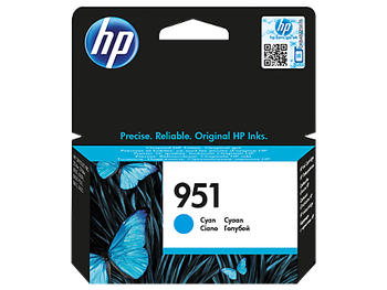 Hp 951 Cyan Standard Capacity Ink Cartridge 700 Pages for Hp Officejet Pro 251/2 CN050AE