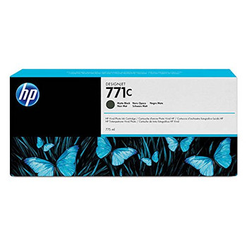 Hp No 771C Matte Black Standard Capacity Ink Cartridge  775Ml - B6Y07A B6Y07A