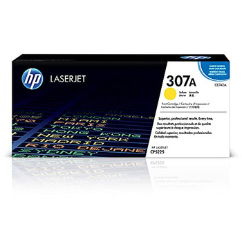 Hp 307A Yellow Standard Capacity Toner 7.3K Pages for Hp Color Laserjet Cp5225 - CE742A