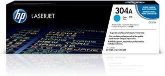 Hp 304A Cyan Standard Capacity Toner 2.8K Pages for Hp Color Laserjet Cm2320/Cp2 CC531A