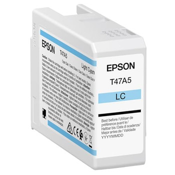 Epson T47a5 Light Cyan Pro10 Ink Cartridge 50Ml - C13T47A500 C13T47A500