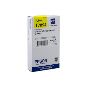 Epson T7894xxl Yellow High Yieid Ink Cartridge 34Ml - C13T789440 C13T789440