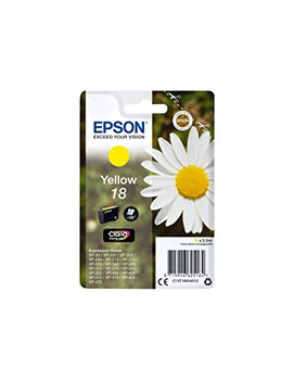 Epson 18 Daisy Yellow Standard Capacity Ink Cartridge 3Ml - C13T18044012 C13T18044012