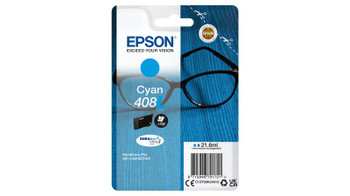 Epson 408Xl Cyan High Capacity Ink Cartridge 21.6Ml - C13T09K24010 C13T09K24010