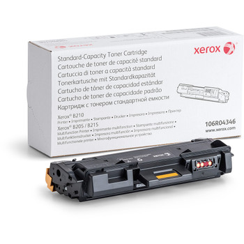 Xerox Black Standard Capacity Toner Cartridge 1.5K Pages for B205 / B210/ B215 - 106R04346