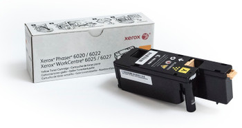 Xerox Yellow Standard Capacity Toner Cartridge 1K Pages for Wc6027 Wc6025 6022 6 106R02758