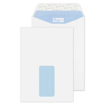 Blake Premium Office Pocket Envelope C5 Peel And Seal Window 120Gsm Ultra White 34116
