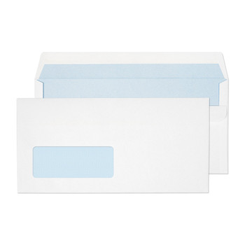 Blake Purely Everyday Wallet Envelope Dl Self Seal Window 90Gsm White Pack 50 13884/50 PR