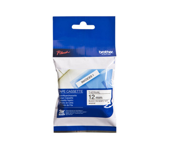 Brother Black On White Ptouch Ribbon 12Mm X 8M - MK231BZ MK231BZ
