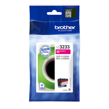 Brother Magenta Standard Capacity Ink Cartridge 1.5K Pages - LC3233M LC3233M