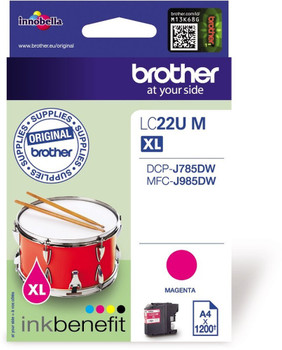 Brother Magenta Ink Cartridge 15Ml - LC22UM LC22UM