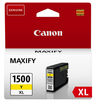 Canon Pgi1500xly Yellow High Yield Ink Cartridge 12Ml - 9195B001 9195B001