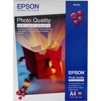Epson A4 Photo Paper 100 Sheets - C13S041061 C13S041061