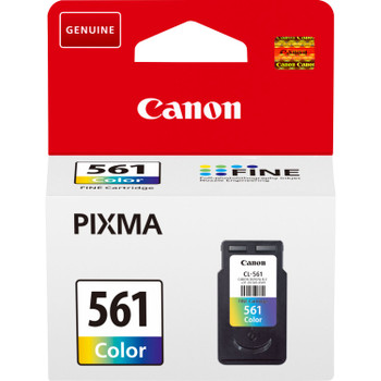 Canon Cl561 Cyan Magenta Yellow Standard Capacity Ink Cartridge 8Ml - 3731C001 3731C001