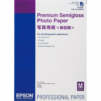 Epson A2 Semi Glossy Photo Paper 25 Sheets - C13S042093 C13S042093