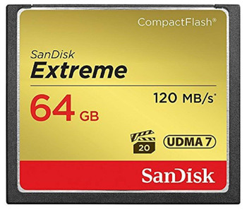 Sandisk Extreme Compact Flash 64Gb SDCFXSB-064G-G46