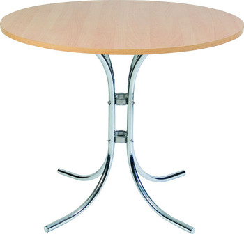 Bistro Round Table Light Wood - 6455 - 6455