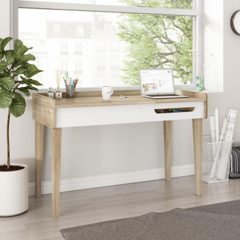 Giru Home Office Desk W1200 X D570 X H800mm Sonoma Oak 7700005 7700005