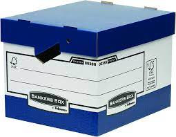 Bankers Box System Heavy Duty ERGO-Box - Blue Pack of 10 0038801