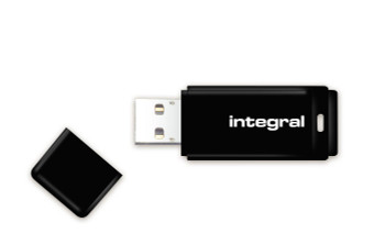Integral INFD8GBBLK 8Gb Usb2.0 Drive Black Usb INFD8GBBLK