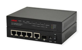 Roline 21.14.3524 Gigabit Ethernet Switch. 5x 21.14.3524