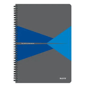 Leitz Office Notebook A4 ruled wirebound with cardboard cover 46481035 46481035