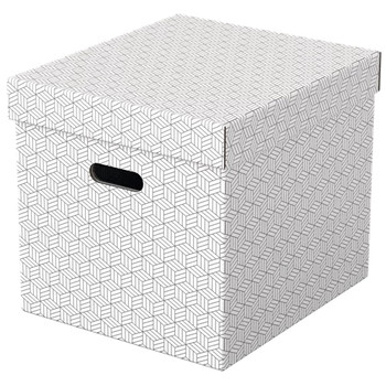 Esselte Home Storage Box Cube Pack of 3 628288 628288