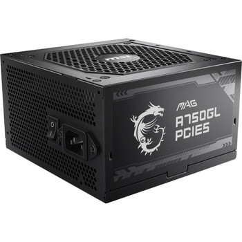 Msi 750W Atx Fully Modular Power Supply - MAG A750GL PCIE5 - Active Pfc/80 Plus MAG A750GL PCIE5