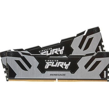 Kingston Fury Renegade 32Gb 2 X 16Gb 7200Mhz Ddr5 Dimm System Memory Silver Heat KF572C38RSK2-32