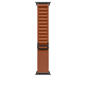 Apple 49mm Terra Cotta Alpine Loop - Small - Black Titanium Finish Band Brown Ti MG9D4ZM/A