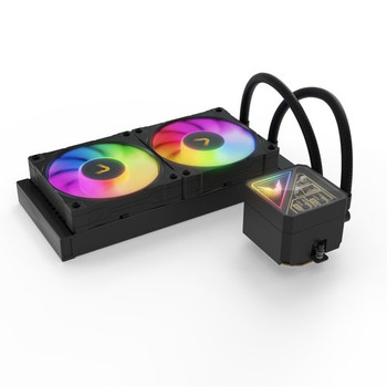 Valkyrie V240 Lite Processor All-in-one liquid cooler 24 cm Black VK-AIOVL240B