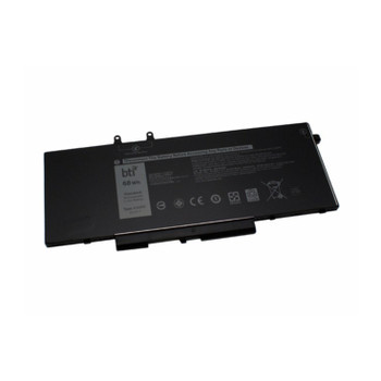 BTI JG75F compatible 68Wh 4-cell battery for LATITUDE 5501 JG75F-BTI