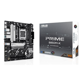 ASUS PRIME B850M-K AMD B850 Socket AM5 Micro ATX 90MB1LV0-M0EAY0