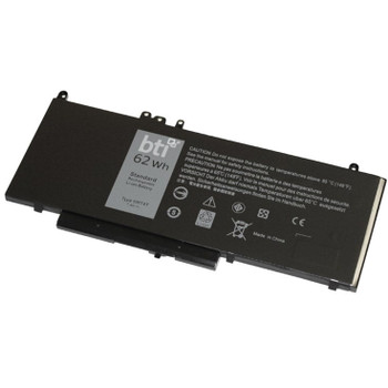 BTI NR1DY compatible 62Wh 4-cell battery for Dell Latitude E5470 E5570 Precision NR1DY-BTI