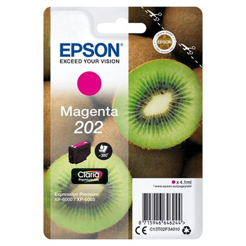 Epson Kiwi Singlepack Magenta 202 Claria Premium Ink C13T02F34010