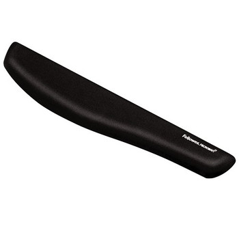 Fellowes Keyboard Wrist Rest - PlushTouch Wrist Rest with Non Skid Rubber Base & 9252103