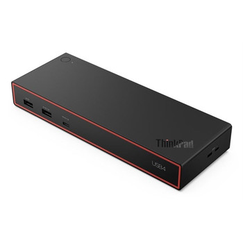 Lenovo ThinkPad USB4 Dock 5000 Wired Thunderbolt 4 Black 40BF0100UK