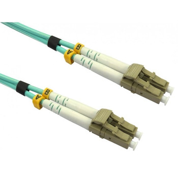 Cables Direct FB4M-LCLC-020D fibre optic cable 2 m LC LC/UPC OM4 Aqua colour FB4M-LCLC-020D