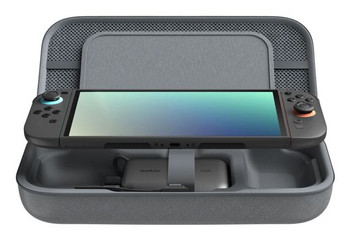 Belkin ENA001HQCH-V2 Travel case Nintendo Mesh Polyester Velvet Charcoal ENA001HQCH-V2
