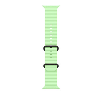 Apple Black Titanium Finish Band Green Fluoroelastomer Titanium MGCL4ZM/A