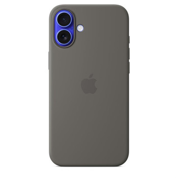 Apple iPhone 16 Plus Silicone Case with MagSafe - Stone Gray MYYC3ZM/A