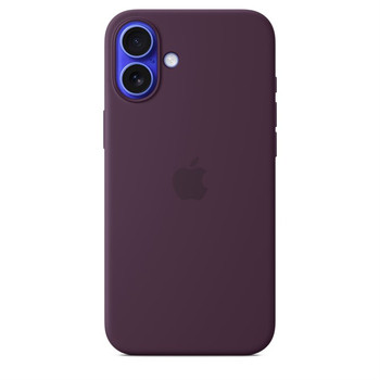 Apple iPhone 16 Plus Silicone Case with MagSafe - Plum MYYD3ZM/A