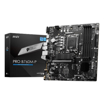 MSI PRO B760M-P Motherboard Intel B760 LGA 1700 Micro ATX PRO B760M-P