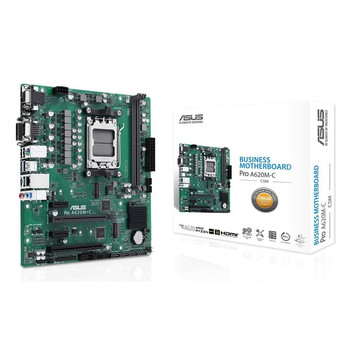 ASUS PRO A620M-C-CSM AMD A620 Socket AM5 Micro ATX 90MB1F80-M0EAYC