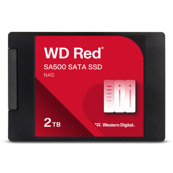 SanDisk Red WD � SA500 SATA SSD 25"/7 mm POWERED BY 2 TB WDS200T2R0A