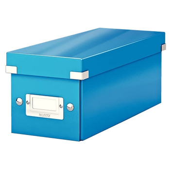 Leitz Click & Store WOW CD Storage Box Blue 60410036 60410036