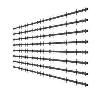 B-Tech BT9340-LG-LSAC-8X8/B SYSTEM X - 434 " LG LSAC BT9340-LG-LSAC-8X8/B