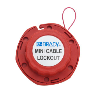 Brady MINI CABLE LOCKOUT WITH STEEL CABLE 2.4M Mini Cable Lockout with steel MINI CABLE LOCKOUT WITH STEEL CABLE 2.4M