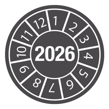Brady 834112 Inspection Date Labels 834112