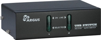 Inter-Tech 88887168 Kvm-As-21Ua Kvm Switch Black 88887168